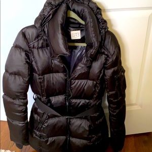 S13 Women's Karlie Mid Length Belted Down Coat